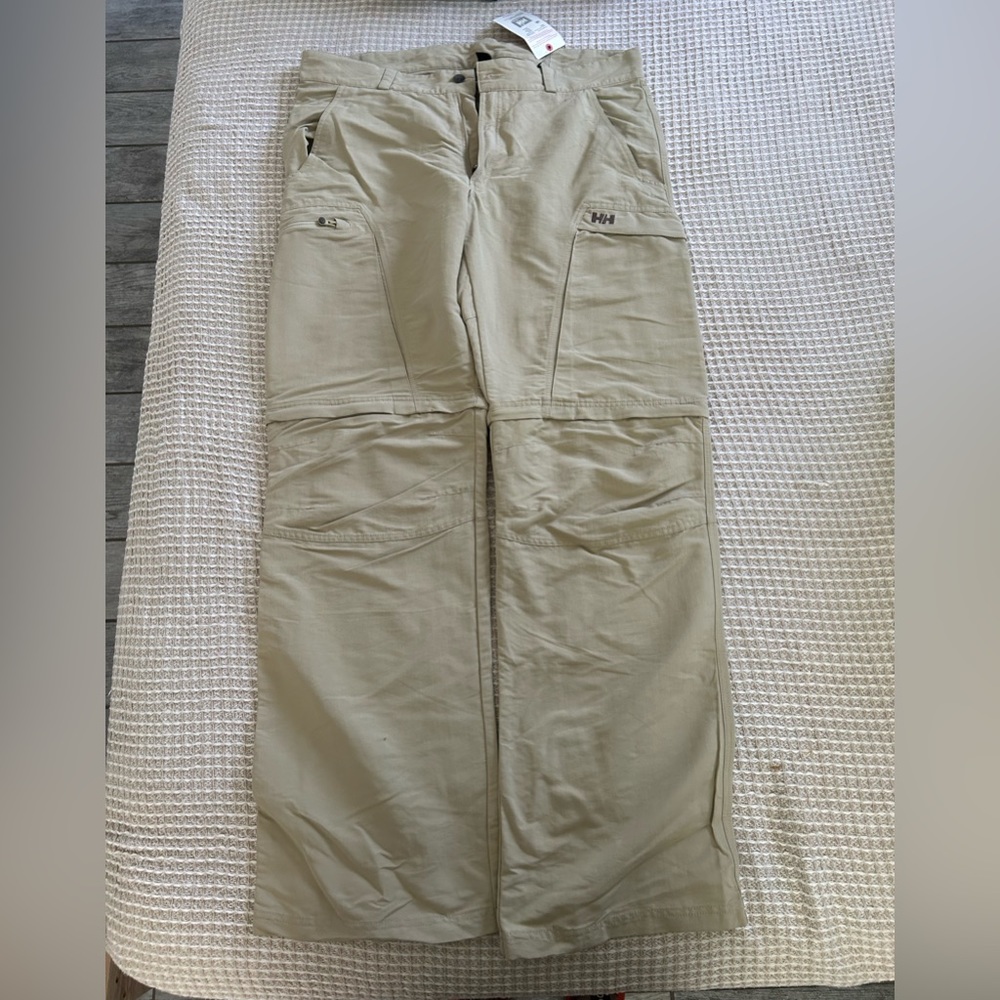 Men’s helly Hansen converter zip off pant
